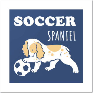 Soccer Spaniel Posters and Art